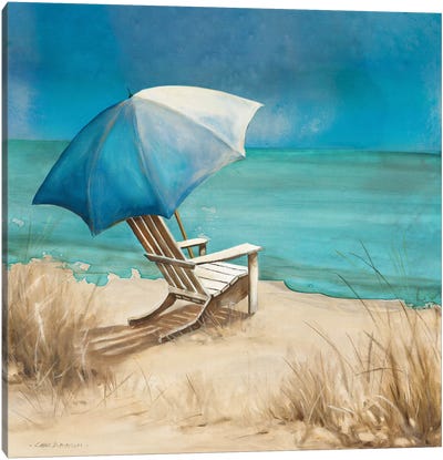 Delray Beach I Canvas Art Print - Umbrella Art