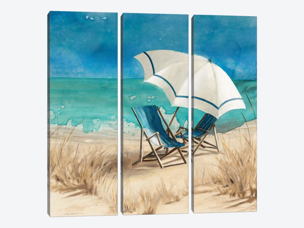 Delray Beach II by Carol Robinson 3-piece Canvas Artwork