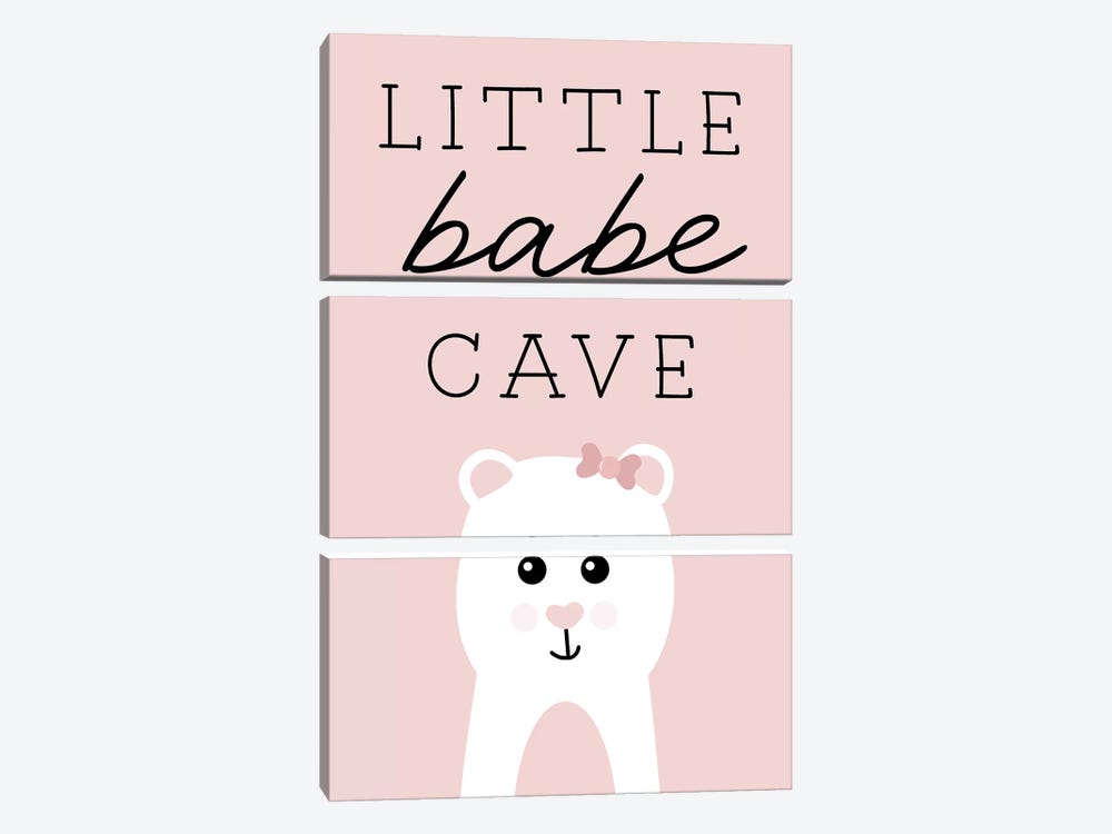 Little Babe Cave by Natalie Carpentieri 3-piece Canvas Art Print