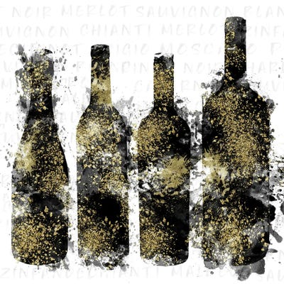 Splash of Wine I by Natalie Carpentieri metal wall art