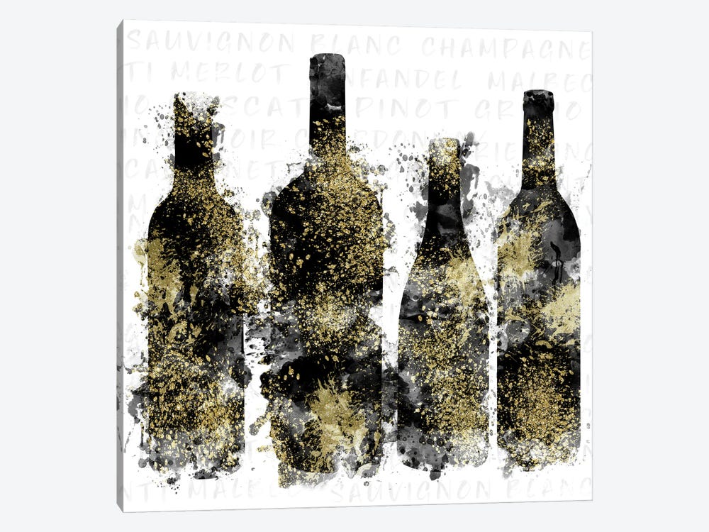 Splash of Wine II by Natalie Carpentieri 1-piece Canvas Print