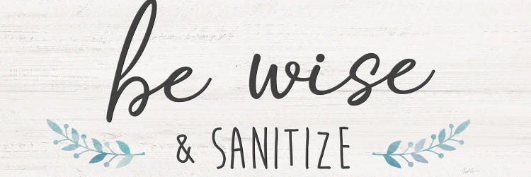 Be Wise & Sanitize