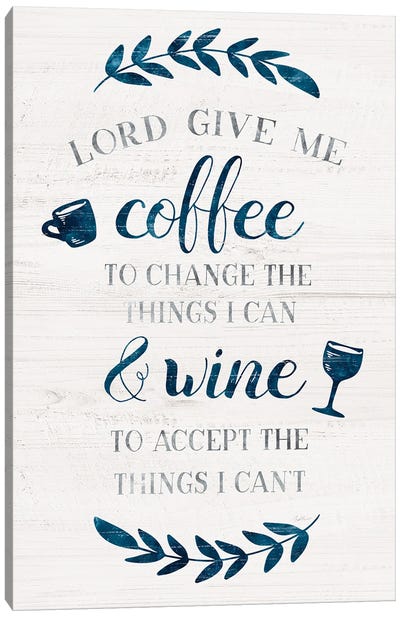Coffee & Wine Canvas Art Print - Faith Art