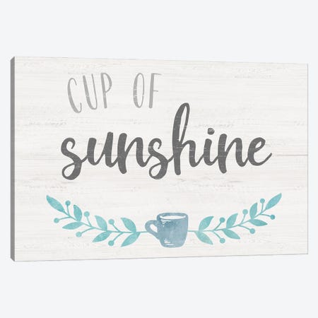 Cup of Sunshine Canvas Print #CRP155} by Natalie Carpentieri Canvas Art Print