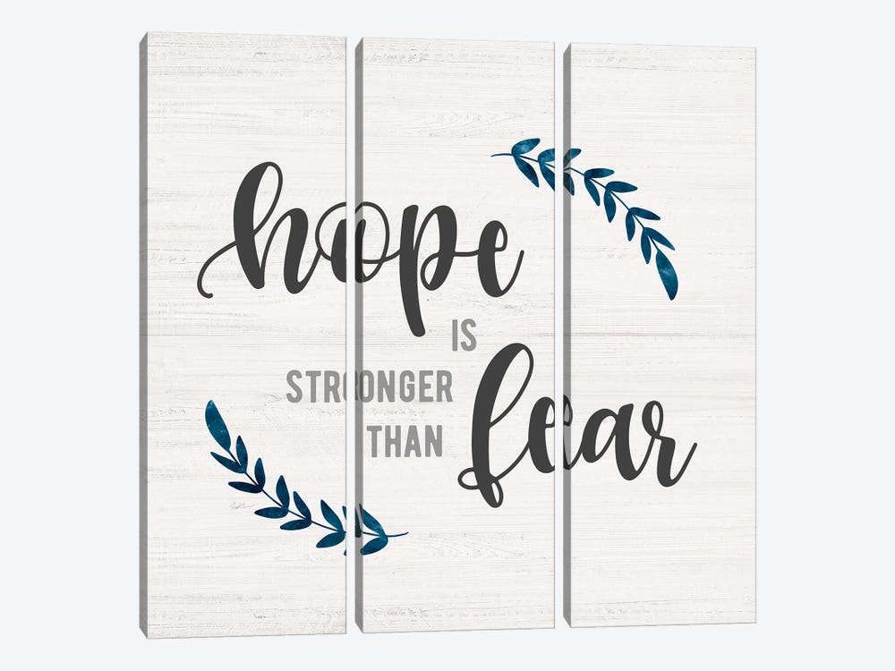 Hope is Stronger 3-piece Canvas Art