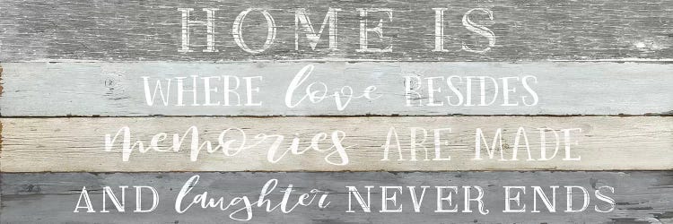 Home is Where by Natalie Carpentieri wall art