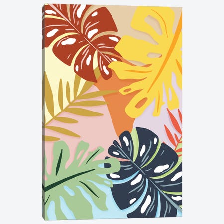 Tropical Foliage II Canvas Print #CRP197} by Natalie Carpentieri Art Print