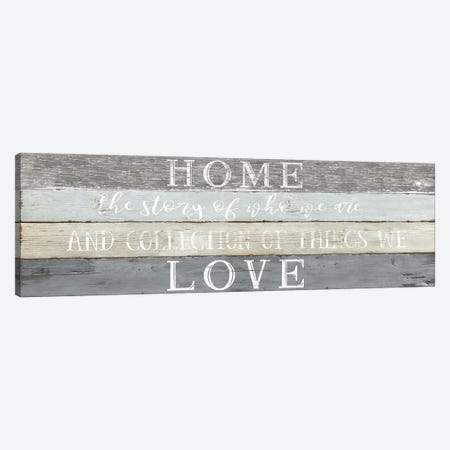 Home Love Canvas Print #CRP19} by Natalie Carpentieri Canvas Artwork