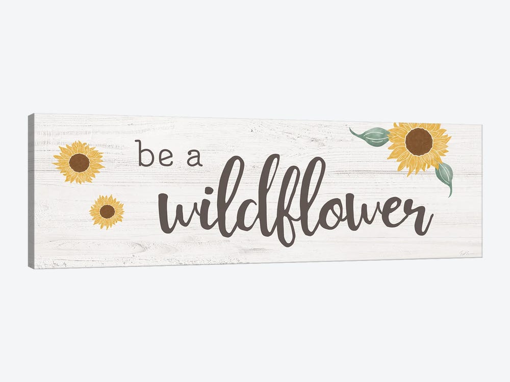 Be A Wildflower by Natalie Carpentieri 1-piece Canvas Art