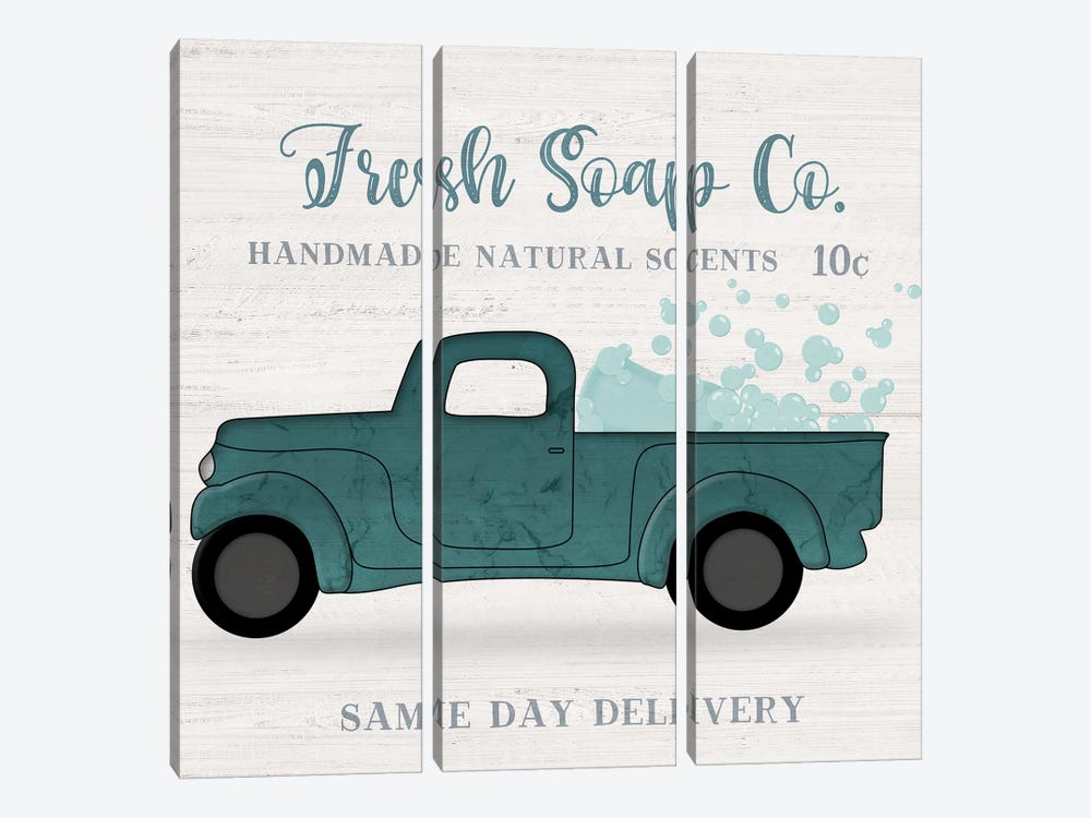 Fresh Soap by Natalie Carpentieri 3-piece Canvas Art