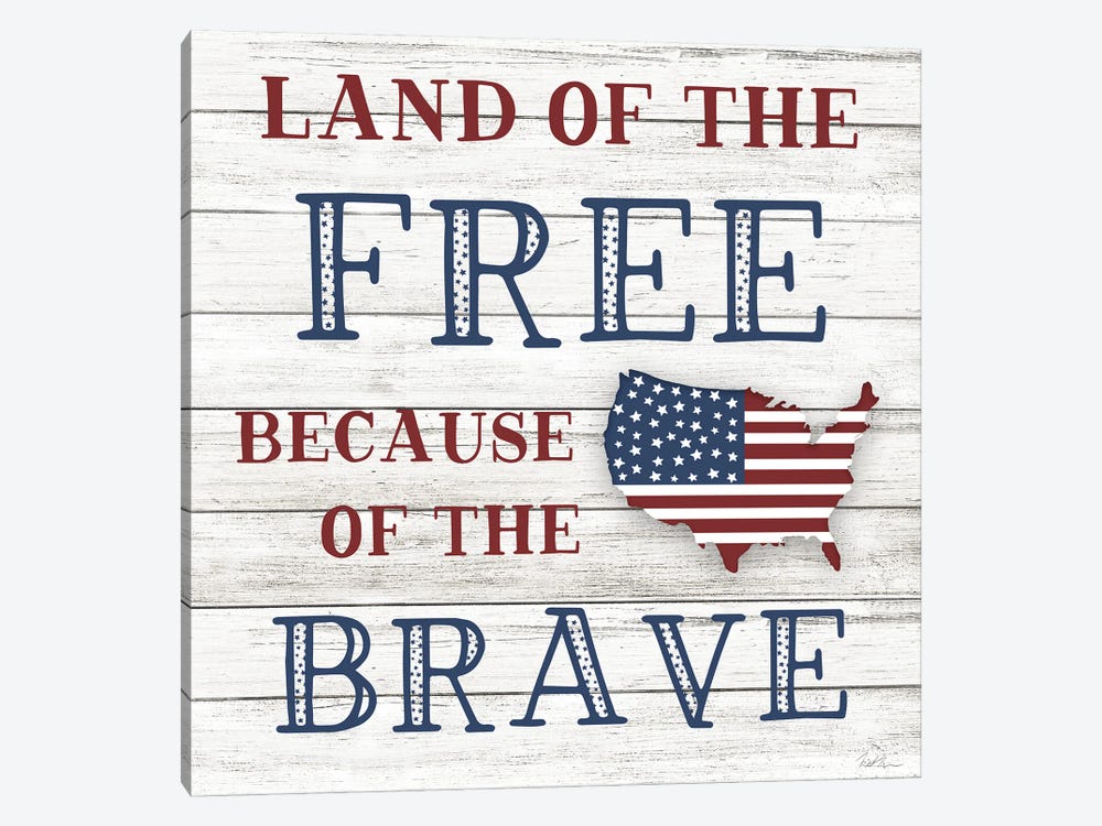 Land Of The Free by Natalie Carpentieri 1-piece Canvas Wall Art