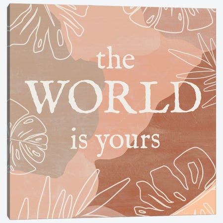 The World Is Yours Canvas Print #CRP246} by Natalie Carpentieri Canvas Print