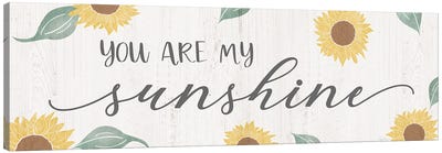 You Are My Sunshine Canvas Art Print - Natalie Carpentieri