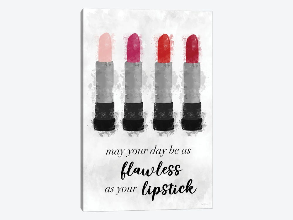 Flawless Lipstick by Natalie Carpentieri 1-piece Canvas Print
