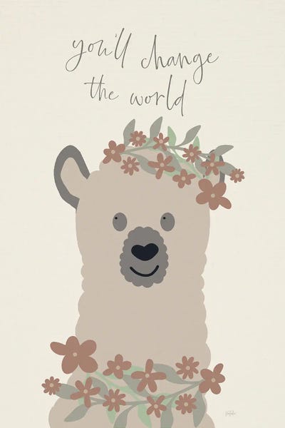 Llamas: Change The World by Natalie Carpentieri