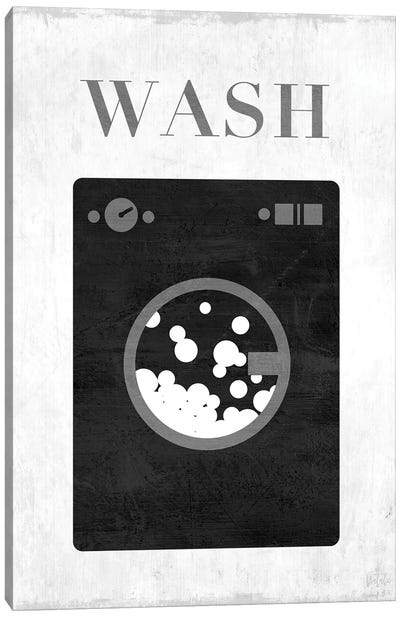 Wash Canvas Art Print - Laundry Room Art