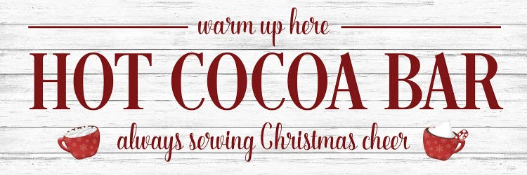 Hot Cocoa Bar by Natalie Carpentieri wall art