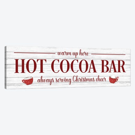 Hot Cocoa Bar Canvas Print #CRP278} by Natalie Carpentieri Canvas Art Print