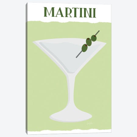 Martini Canvas Print #CRP293} by Natalie Carpentieri Art Print