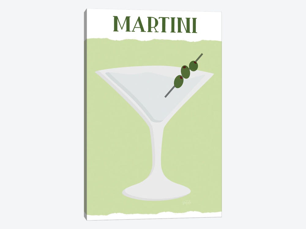 Martini by Natalie Carpentieri 1-piece Canvas Print
