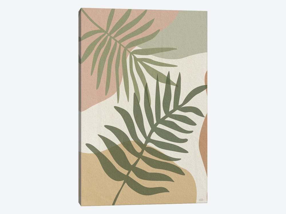 Mid Century Palm II by Natalie Carpentieri 1-piece Canvas Art Print