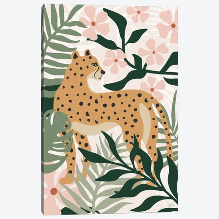 Jungle Cat I Canvas Print #CRP302} by Natalie Carpentieri Canvas Print