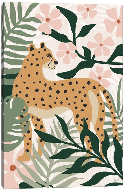 Jungle Cat I Canvas Art Print - Natalie Carpentieri