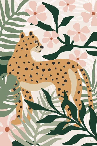 Fine Art Print: Jungle Cat I by Natalie Carpentieri