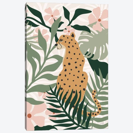 Jungle Cat II Canvas Print #CRP303} by Natalie Carpentieri Canvas Print