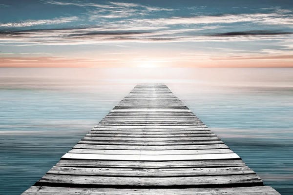 Cloudy Sunsets: Blushing Caribbean by Natalie Carpentieri