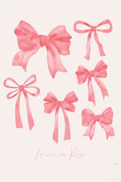 Natalie Carpentieri: La Vie en Rose Bows by Natalie Carpentieri