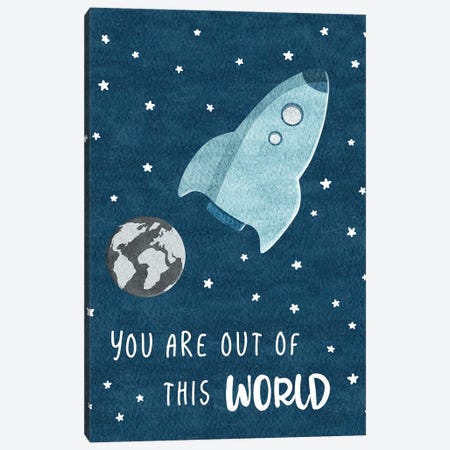 Out Of This World Canvas Print #CRP49} by Natalie Carpentieri Canvas Art Print