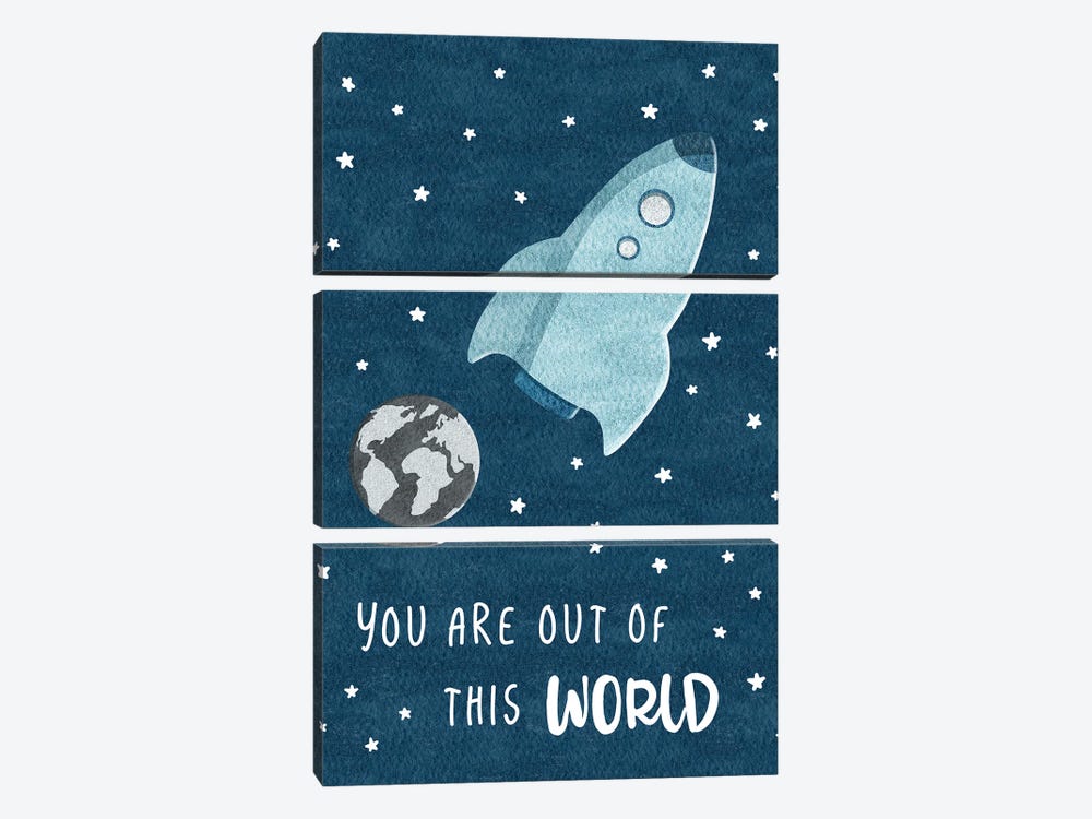 Out Of This World 3-piece Canvas Print