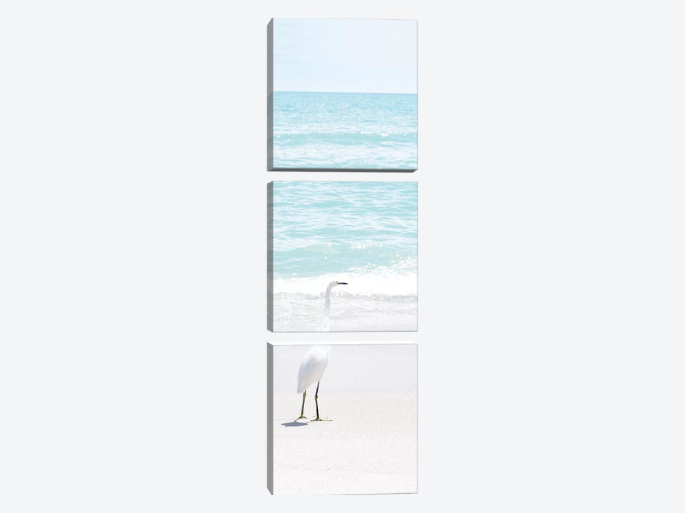 Summer Egret I by Natalie Carpentieri 3-piece Art Print