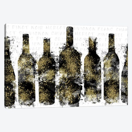Wine Selection Canvas Print #CRP68} by Natalie Carpentieri Canvas Art Print