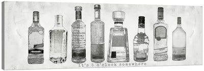 5 O'Clock Somewhere Canvas Art Print - Drink & Beverage Art