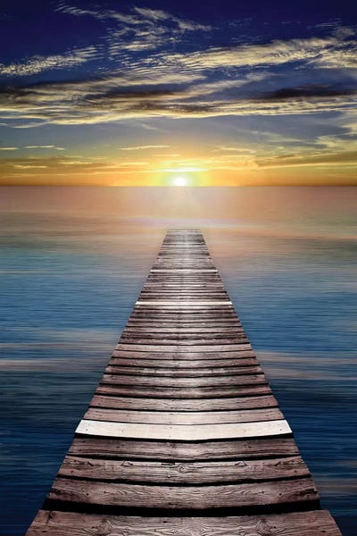 Docks & Piers: Caribbean Dusk by Natalie Carpentieri