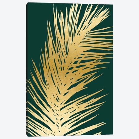 Emerald Palm II Canvas Print #CRP87} by Natalie Carpentieri Canvas Artwork