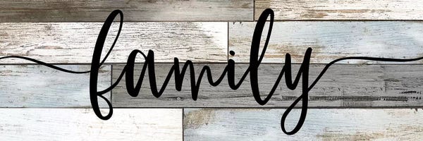 Typography: Family by Natalie Carpentieri