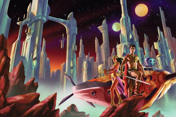 Space Fiction: John Carter of Mars®: Gods of the Forgotten by Chris Peuler