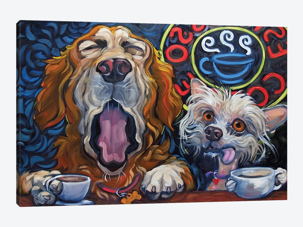 One Cup Shy by CR Townsend 1-piece Canvas Art