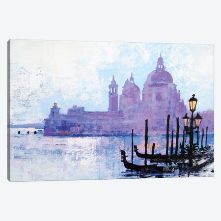 Colours Of Venice Canvas Print #CRU14} by Colin Ruffell Canvas Art