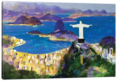 Cristo Canvas Art Print - Rio de Janeiro Art