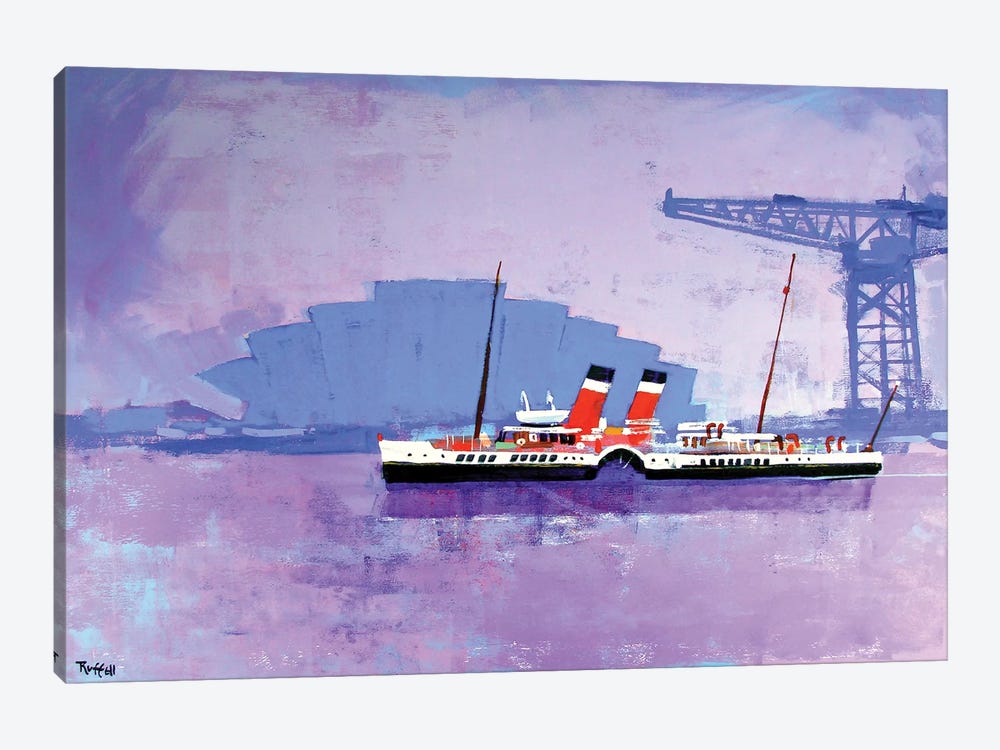 Glasgow Waverly by Colin Ruffell 1-piece Canvas Art Print
