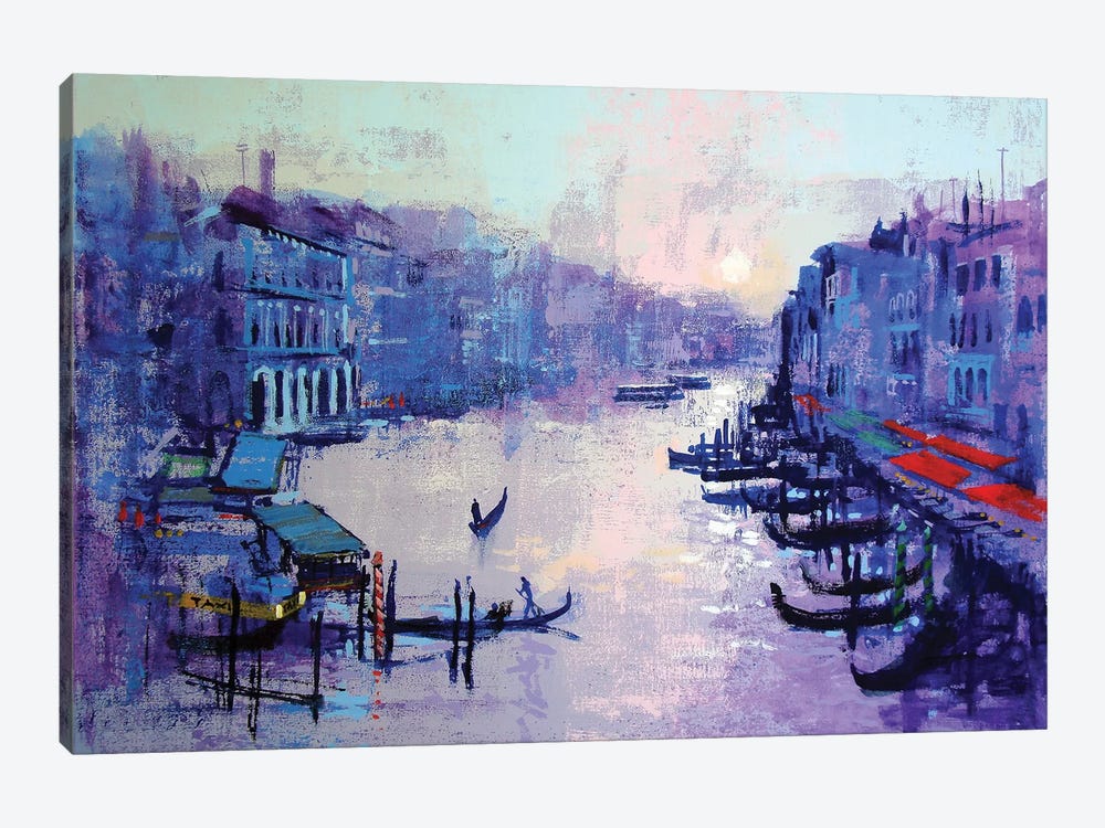 Grand Canal by Colin Ruffell 1-piece Canvas Print