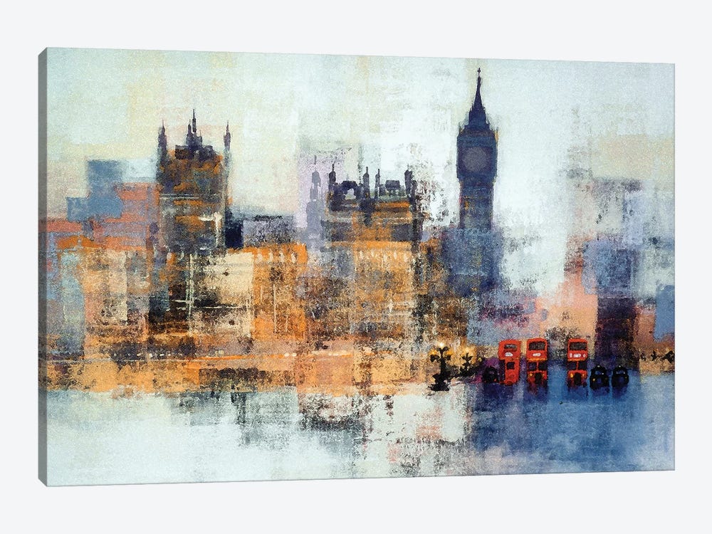 Houses Of Parliament by Colin Ruffell 1-piece Canvas Art