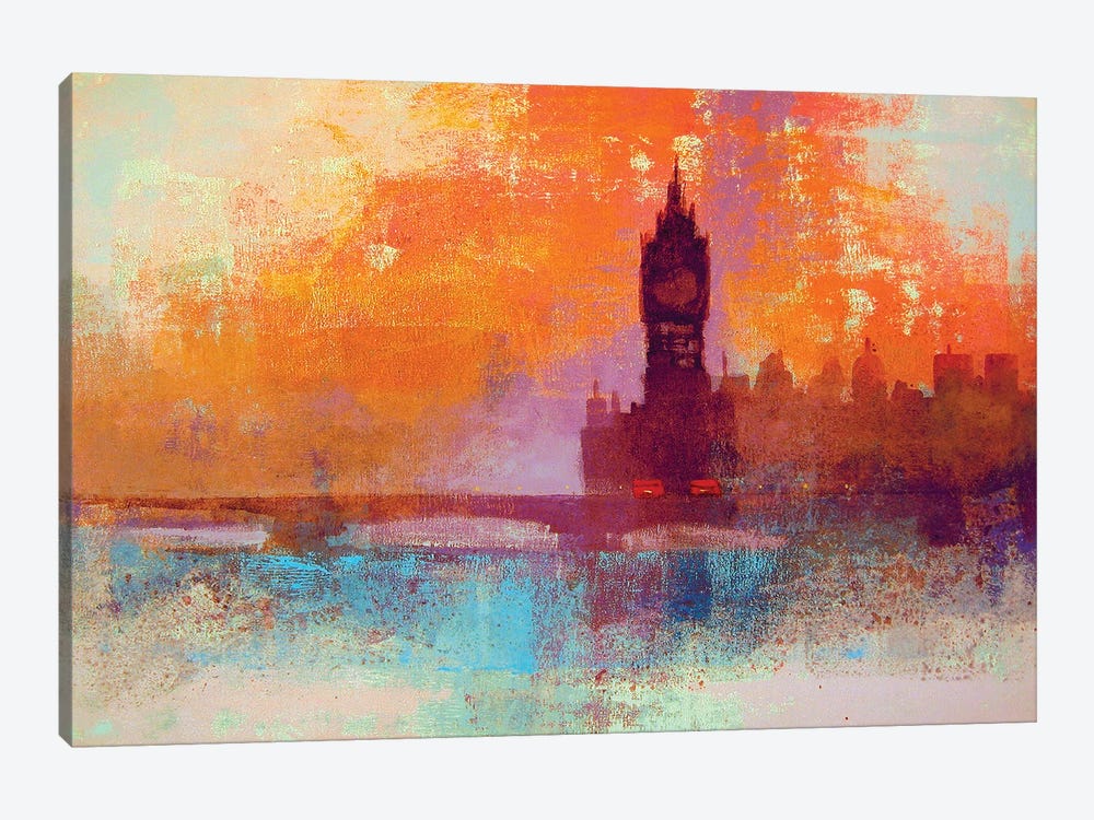 Big Ben Sunset by Colin Ruffell 1-piece Art Print