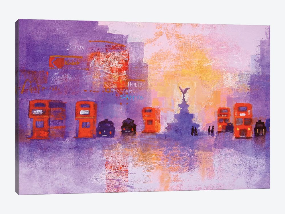 London Summer Evening by Colin Ruffell 1-piece Art Print