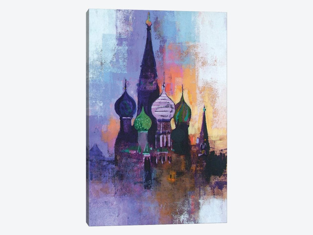 Moscow Red Square by Colin Ruffell 1-piece Canvas Art