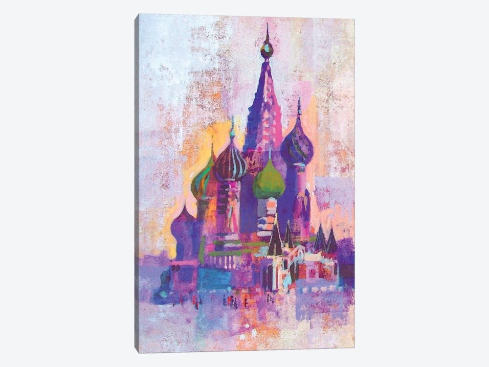 Moscow Saint Basil's Cathedral by Colin Ruffell 1-piece Art Print